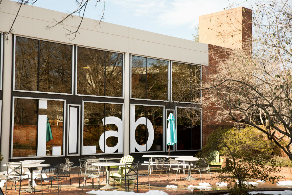 Exterior of the i.Lab at the University of Virginia