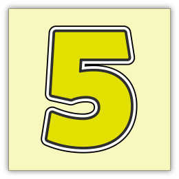 the number five