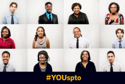 Headshots of young people smiling
