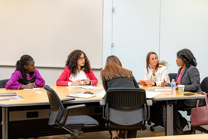 Participants at March 2023 Women in IP meet to discuss mentoring programs