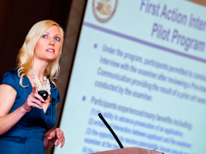 Elizabeth Dougherty presenting at NAI Conference
