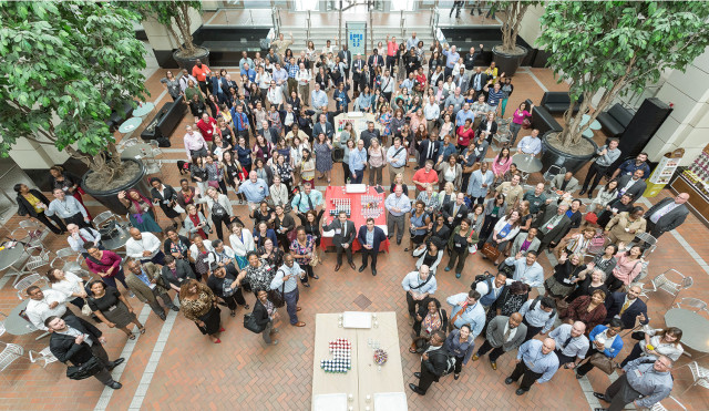 Group photo of attendees at DOC financial management training