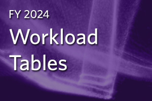 FY2024 workload tables