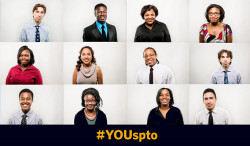 Headshots of young people smiling