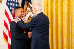 President Biden and Gilbert