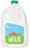 Gallon of milk showing New York State certified mark 