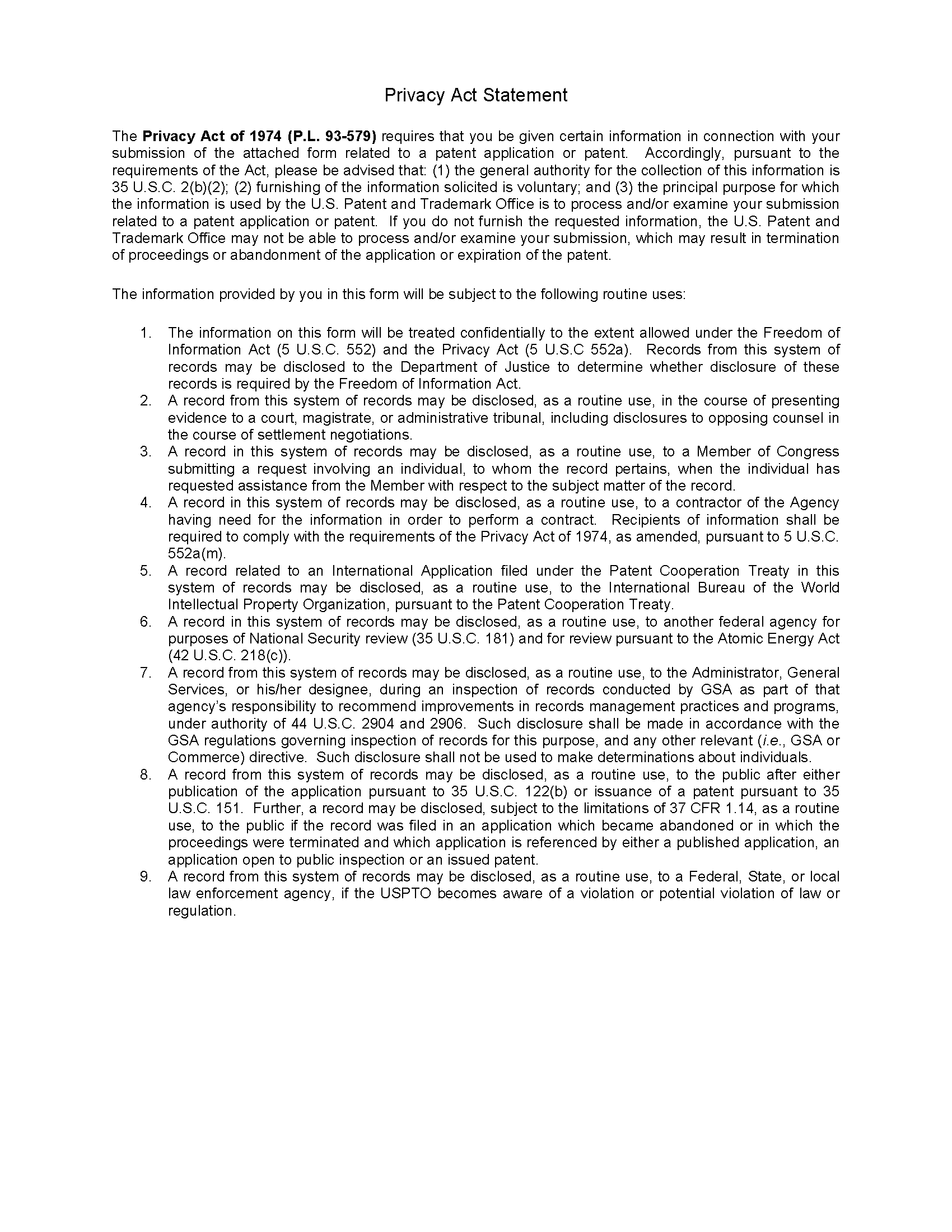 Patent Reissue Application Page 2