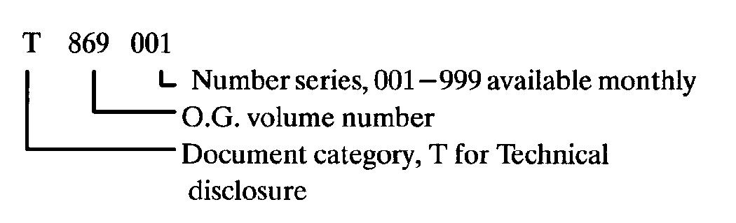 Example of Defensive Publication Number prior to Nov. 1980