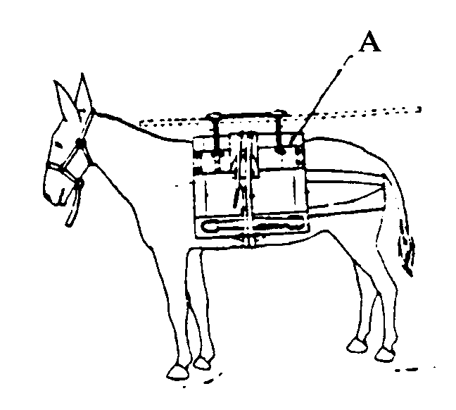 A-Pack saddle
