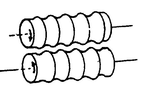 Figure 1. Direction of Work-piece Movement.
