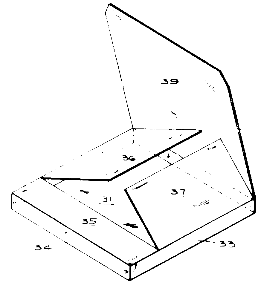 foldable wallextension
