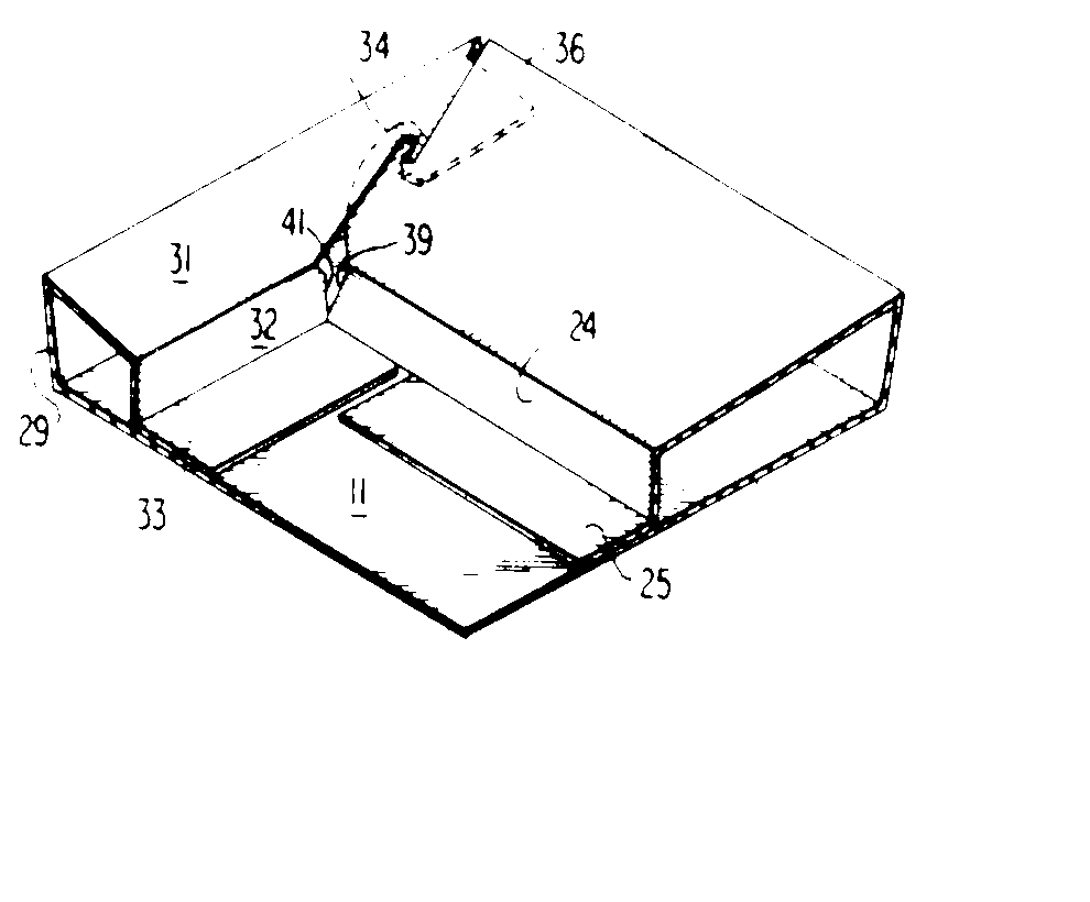 nonrectangular hollow wall
