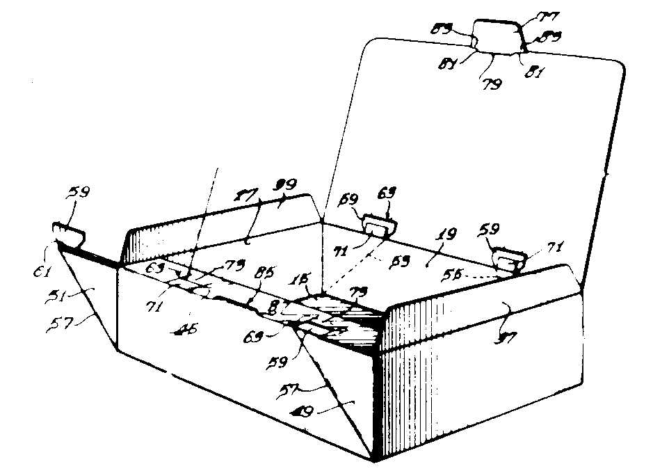 tablike opening; opening
