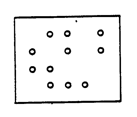 Fig. 12 Inverse or complemental punching from pattern ofFig. 9 (subclass 68)
