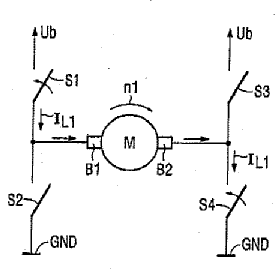 Figure 1. S1 and S3 are high-side switching elements; andS2 are S4 are low-side switching elements.
