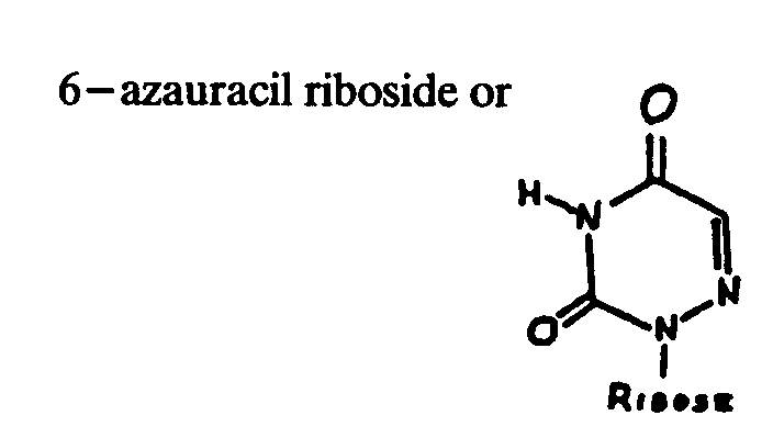 6-azauracil riboside
