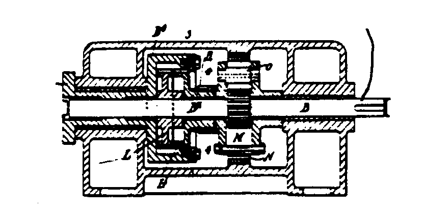 output driven in same direction at variable speeds; input drivenin opposite directions
