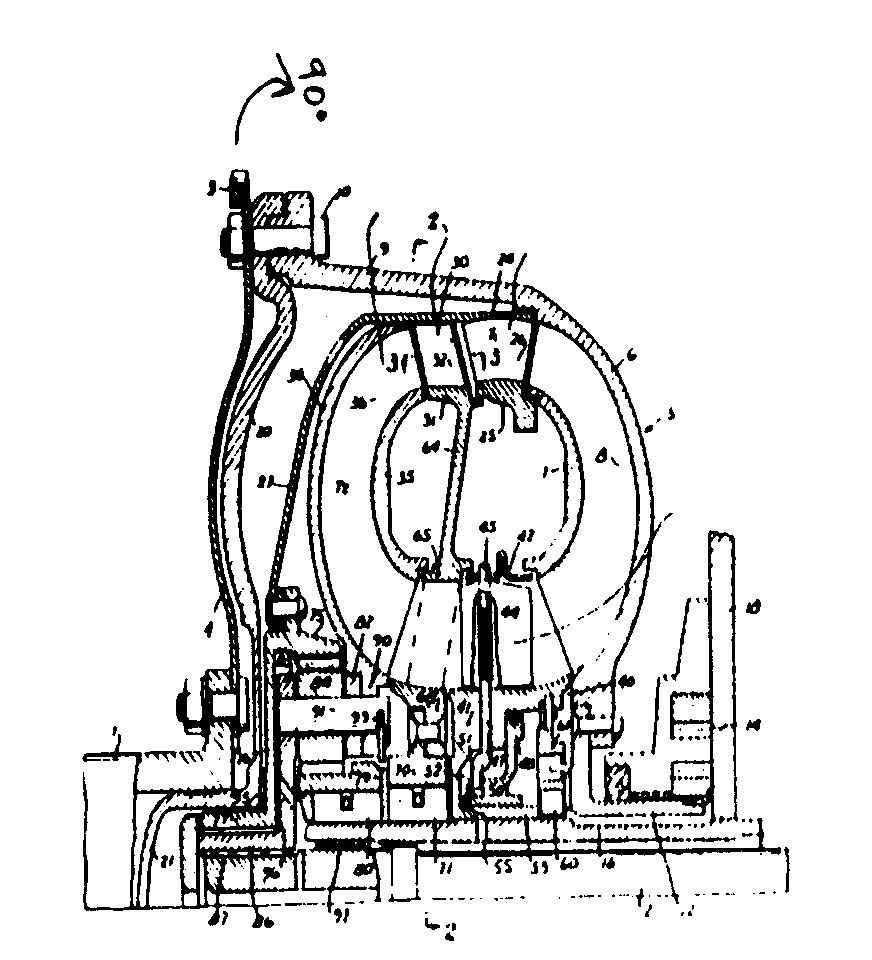 output; stator; output; vane control
