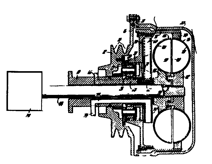 compressor; volume of fluid controlled
