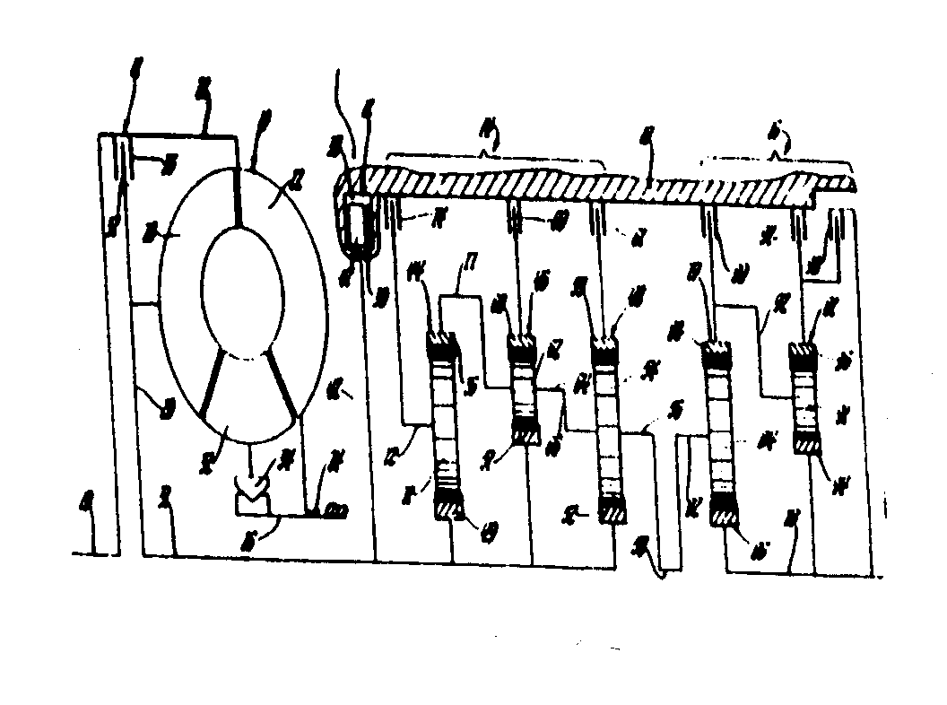 fluid brake to slow down turbine
