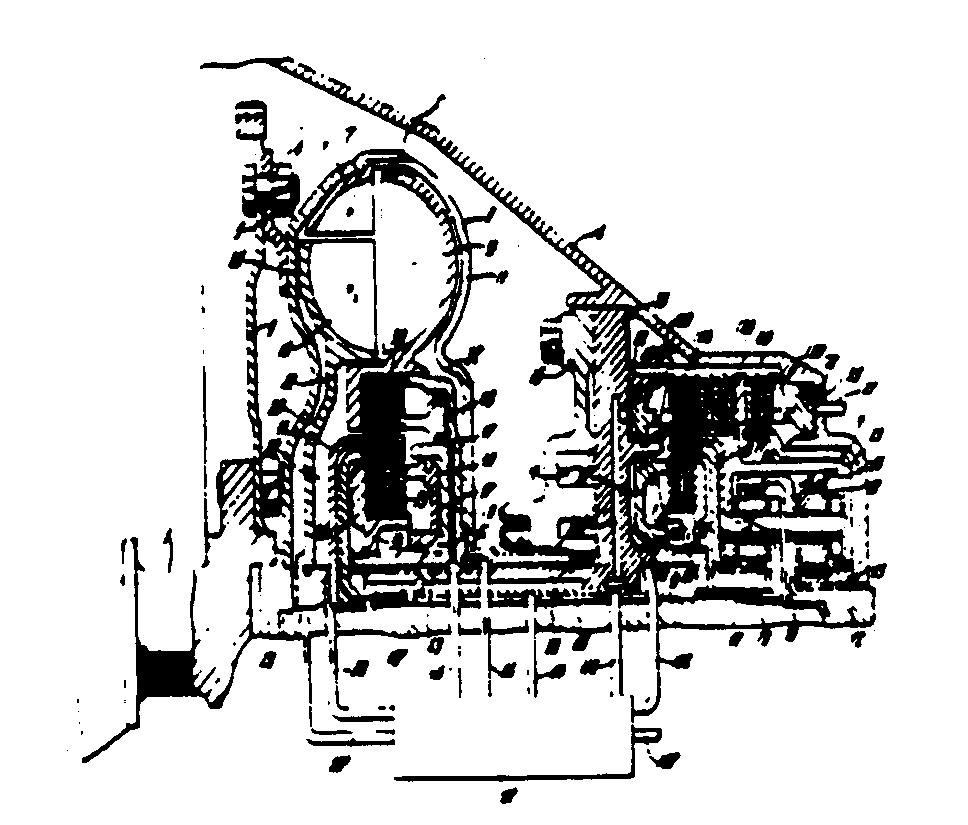 2nd pump can be engaged for greater capacity; transmissioncontrols
