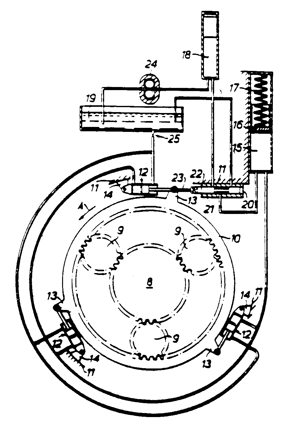 fluid buffer for orbit
