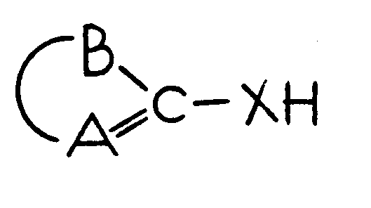 X is chalcogen or NR; A is N or CR