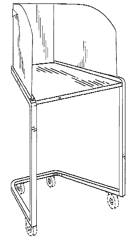 Figure 1. Example of a design for a portable modular voting booth	.
