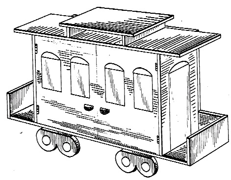 Figure 1. Example of a design for simulative visible and enclosed storage.   
