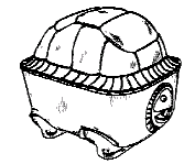 Figure 1. Example of a design for an animate-shaped toy box.
