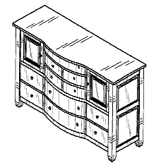 Figure 3. Example of a design for a symmetrical bureau.   
