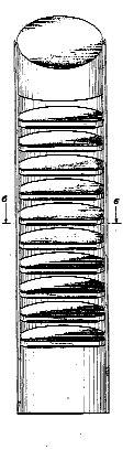 Figure 1. Example of a design for a display stand with inclined surfaces.
