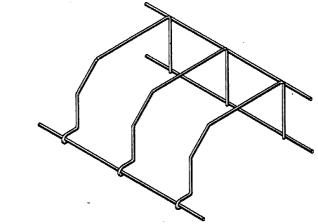 Figure 2. Example of a design for a wire rack assembly.   
