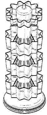 Figure 1. Example of a design for a three-repeat container.
