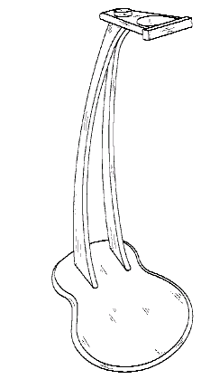 Figure 2. Example of a design for a musical instrument stand.
