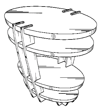 Figure 1. Example of a design for a table.
