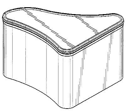 Figure 2. Example of a design for an end table with unitary pedestal.   
