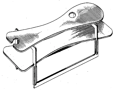 Figure 1. Example of a design for a table with supports beyond the edge.
