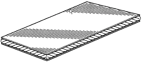 Figure 3. Example of a design for a shelf.   
