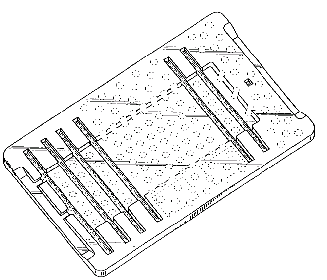 Figure 1. Example of a design for a table top understructure.
