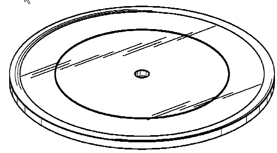 Figure 1. Example of a design for a table top.
