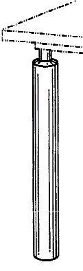 Figure 1. Example of a design for a straight table leg.
