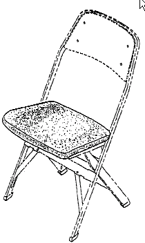 Figure 2. Example of a design for a chair seat.   
