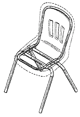 Figure 2. Example of a design for a chair frame.   
