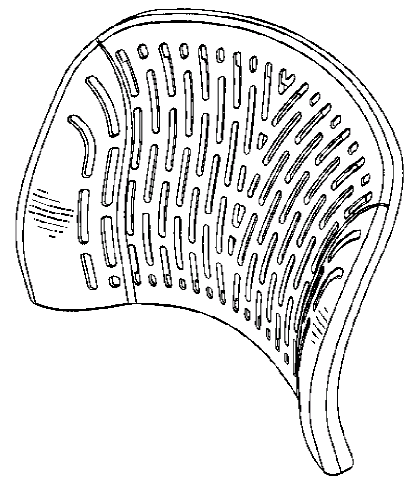 Figure 2. Example of a design for a chair backrest.
