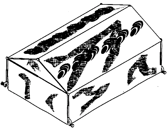 Figure 2. Example of a design for a canopy for a crib.   
