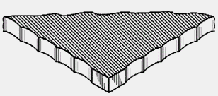 Figure 2. Example of a design for a scalloped chest component.
