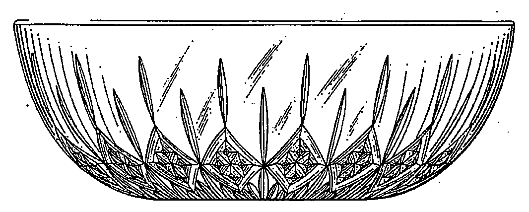 Example of a design for a food server with three or more repeatsabout axis.
