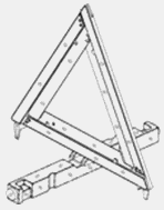 Figure 1. Example of a design for a sign-type warning device.
