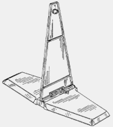 Figure 2. Example of a design for a sign-type warning device.
